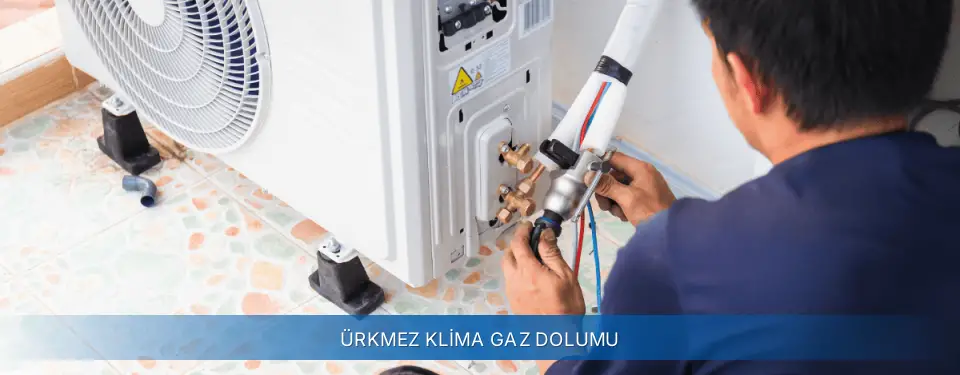 Ürkmez İlçemi AUX Klima Gaz Dolumu